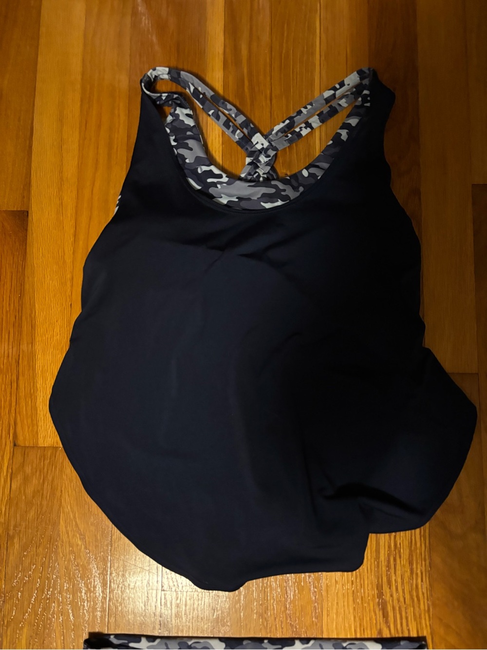 Fabletics Blue Camo Set